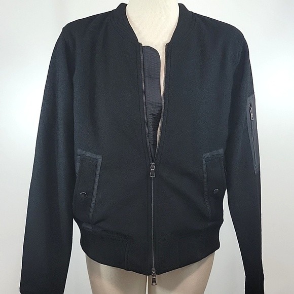 Baldwin Bomber Wool Jacket Size S